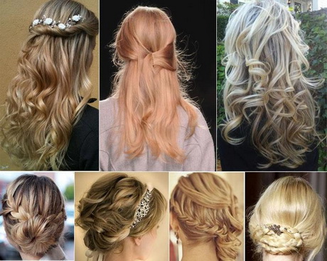 Belle coiffure pour mariage