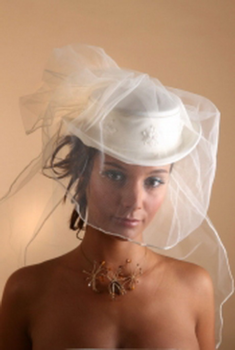 Chapeau mariée