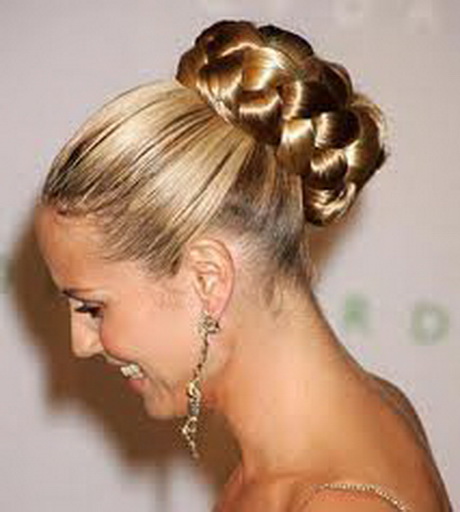 Cheveux chignon