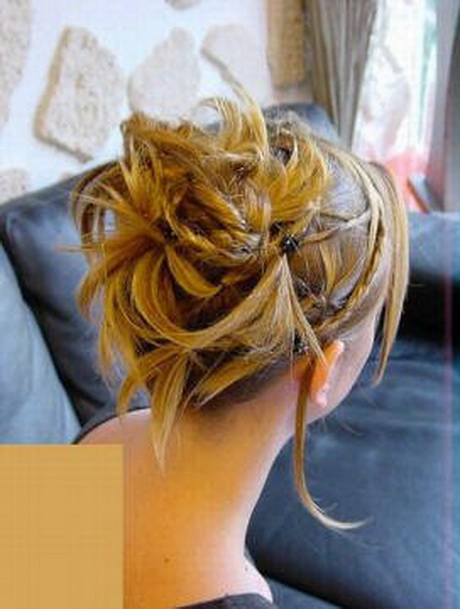 Chignon decoiffe mariage