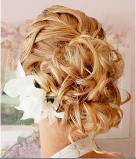 Chignon lache mariage