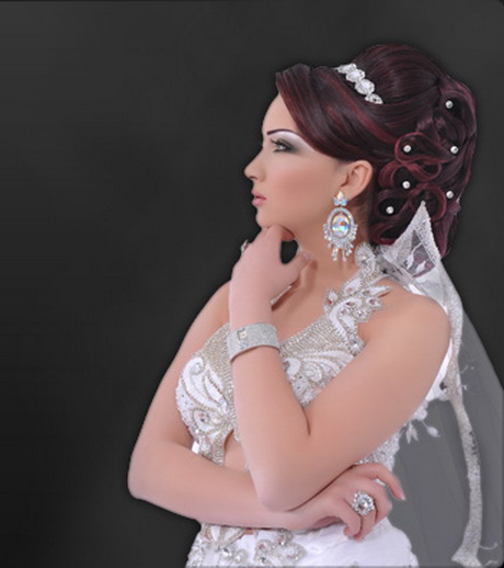 Chignon mariage tunisien