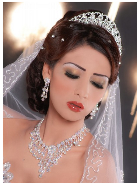 Chignon mariage tunisien
