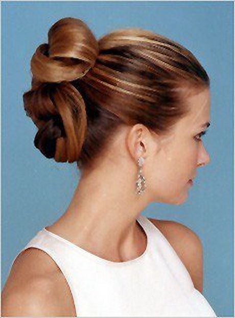 Chignon mariée chic