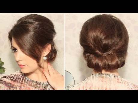 Chignon rétro