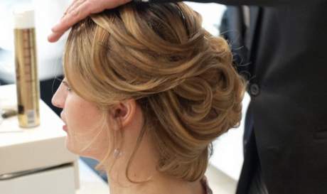 Chignon temoin mariage