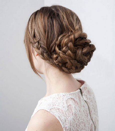 Chignon tressé