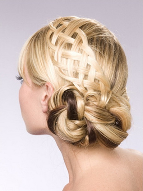 Chignon tresse mariage