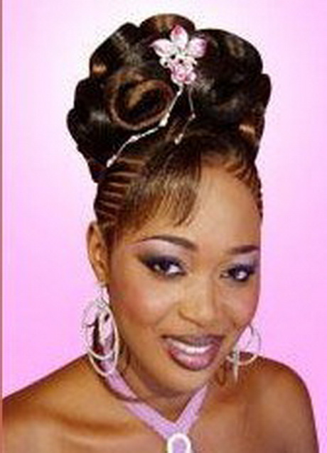 Coiffure africaine pour mariage