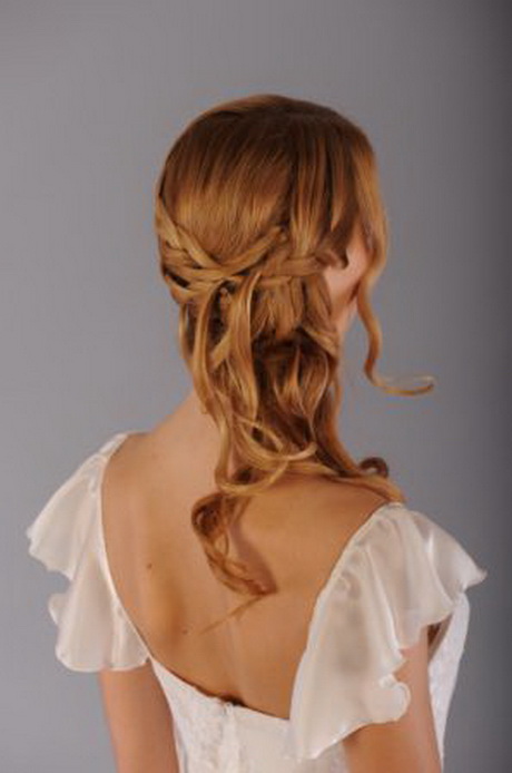 Coiffure chic cheveux long