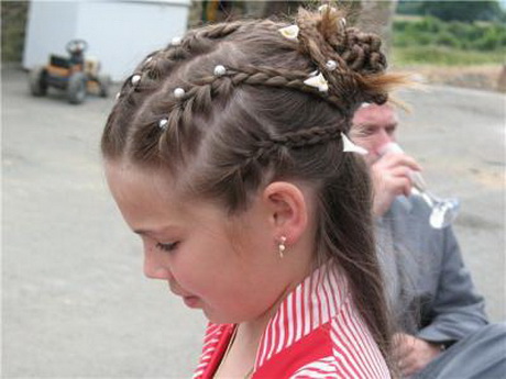 Coiffure communion