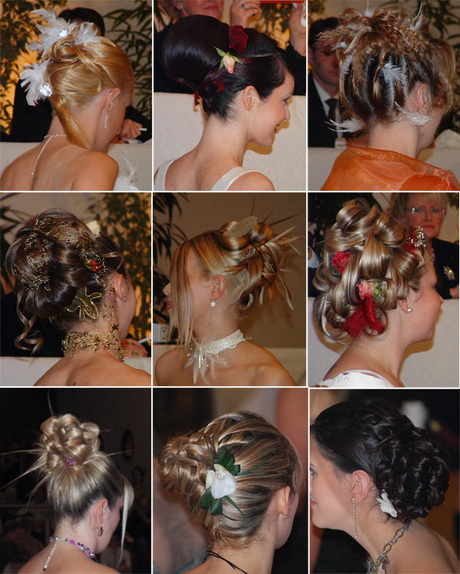 Coiffure de la mariée