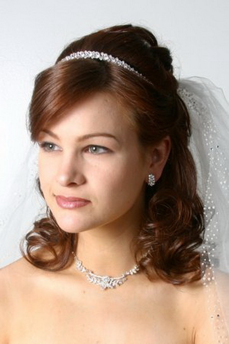 Coiffure de mariage cheveux lachés