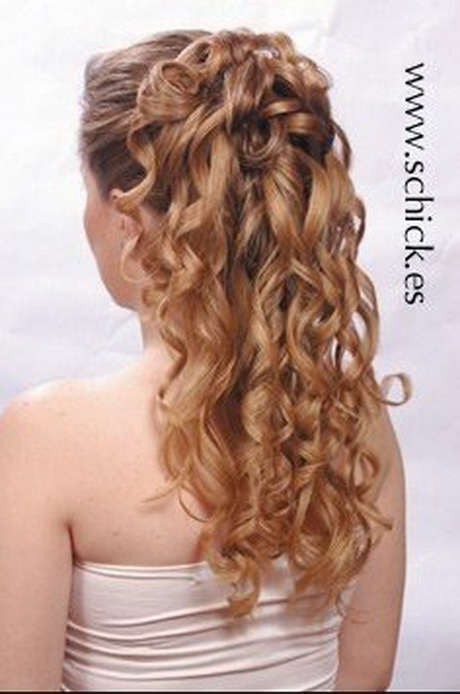 Coiffure de mariage pour cheveux long