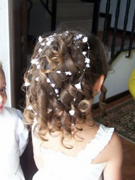 Coiffure fille mariage