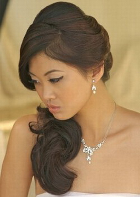 Coiffure mariage asiatique