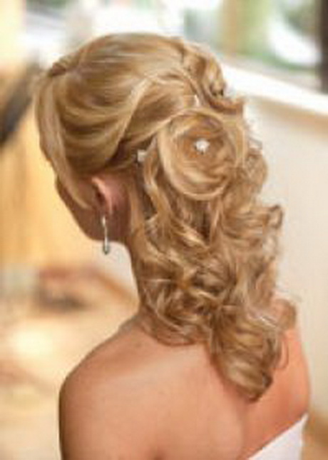 Coiffure mariage cheveux longs chignon