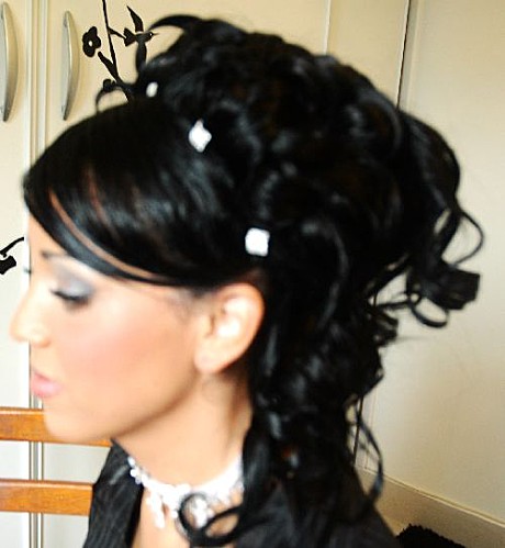 Coiffure orientale mariage