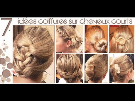 Coiffure pour cheveux mi longs