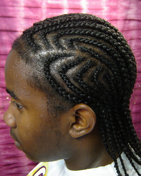 Coiffure tresse homme