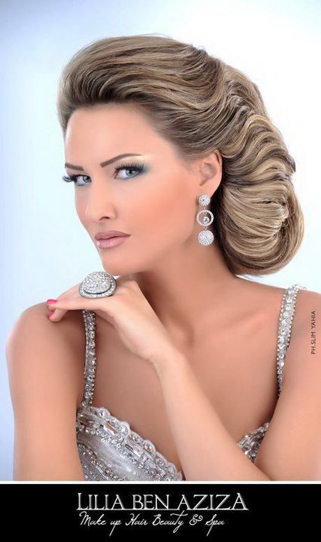 Coiffure tunisienne mariage