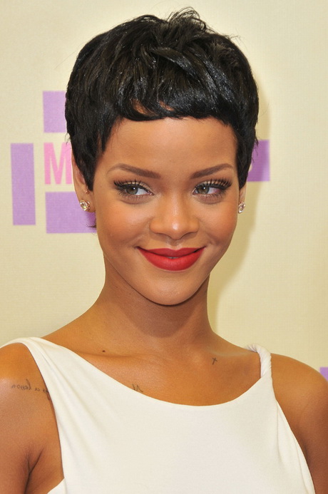 Coupe courte rihanna