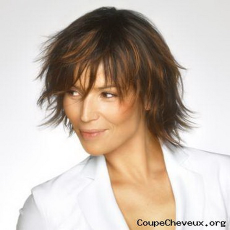 Coupe de cheveux court femme cheveux fins