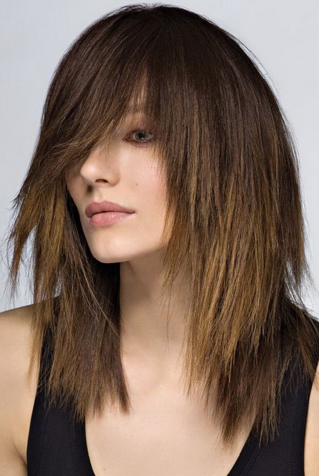 Coupe de cheveux long effile