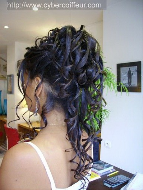 Coupe de cheveux pour un mariage