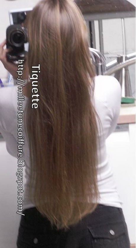 Coupe de cheveux très long