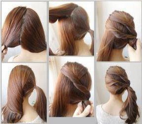 Idee coiffure cheveu mi long