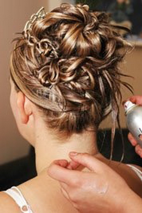 Model chignon mariage