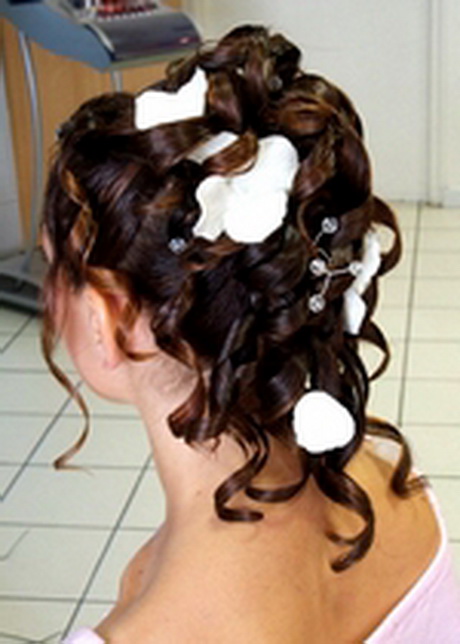 Modele chignon mariage