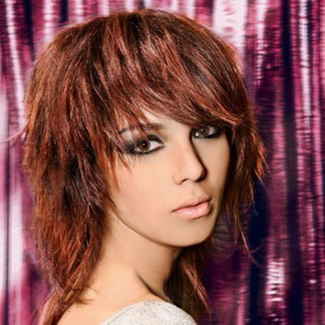 Modele de coupe de cheveux pour visage rond