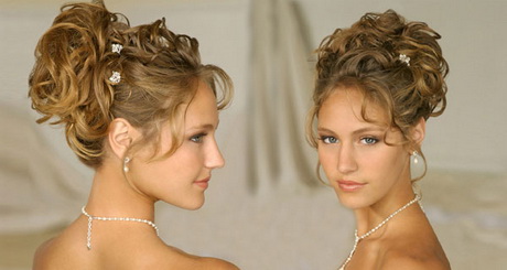 Photos coiffure mariage cheveux mi long