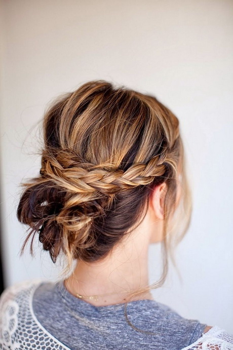 Chignon bohème