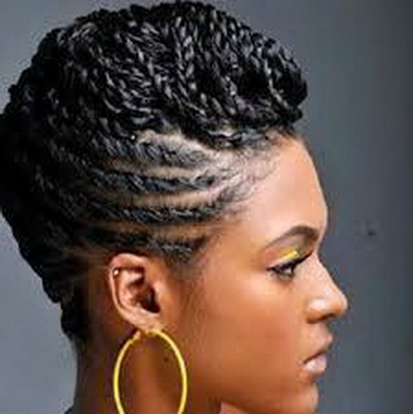 Coiffure de tresse africaine