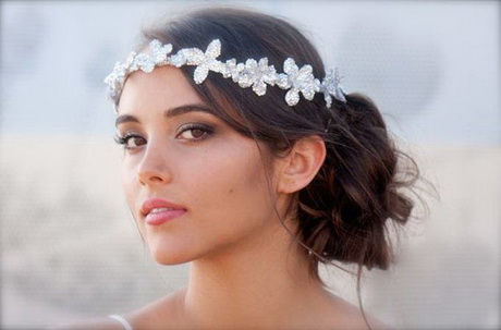 Coiffure mariée headband