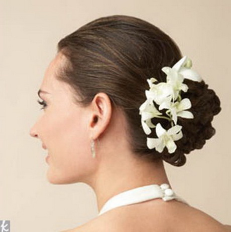 Fleur cheveux mariage