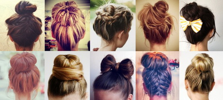 Chignon flou rapide