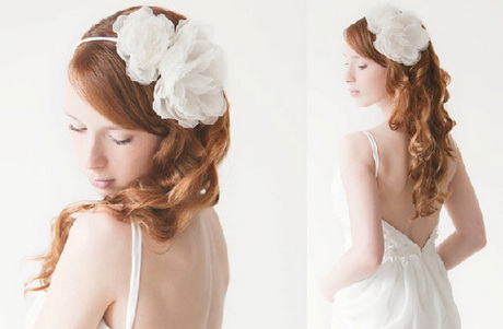 Coiffure mariée avec headband