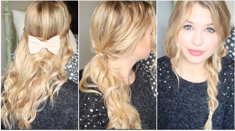 Coiffure pour cheveux boucles