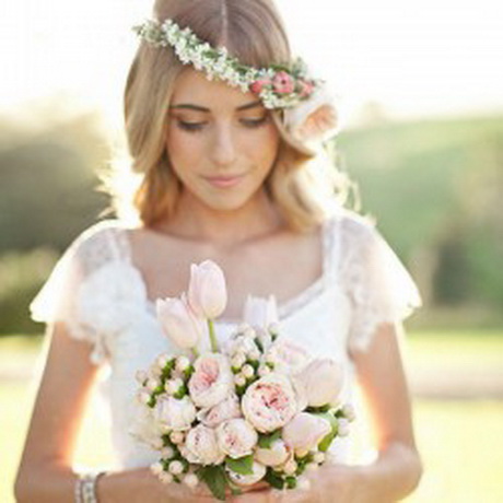 Couronne de fleurs pour mariage