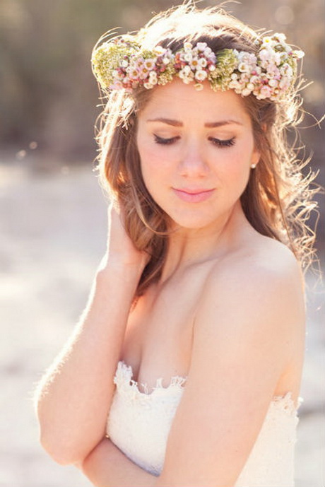 Couronne de fleurs pour mariage