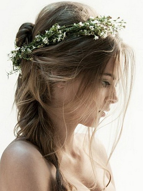 Couronne de fleurs pour mariage