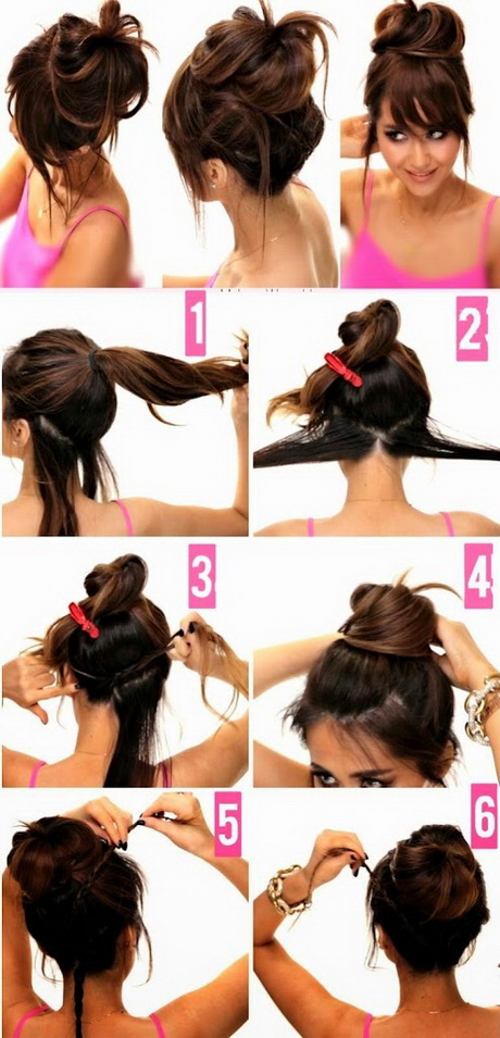 Chignon a faire seule