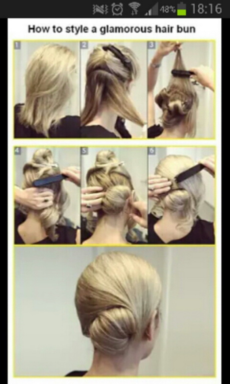 Chignon a faire seule