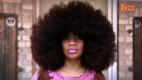 Coup afro femme