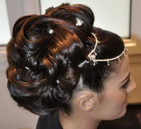 Modele de coiffure chignon pour mariage