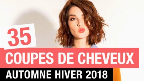 Coiffure tendance courte 2018